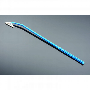 Скребок культуральный, длина ручки 25 см, длина лезвия 3,0 см, стерильный, индивидуально упакованный, 100 шт/уп