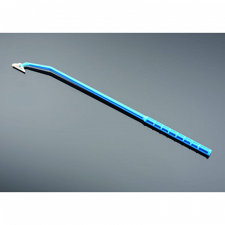 Скребок культуральный, длина ручки 18 см, длина лезвия 1,8 см, стерильный, индивидуально упакованный, 100 шт/уп
